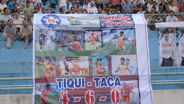 CĐV sông Hàn khen thầy trò Huỳnh Đức đá như “Tiqui –taca” CĐV sông Hàn khen thầy trò Huỳnh Đức đá như “Tiqui –taca”