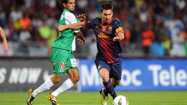 Casablanca 0-8 Barca: Messi Casablanca 0-8 Barca: Messi