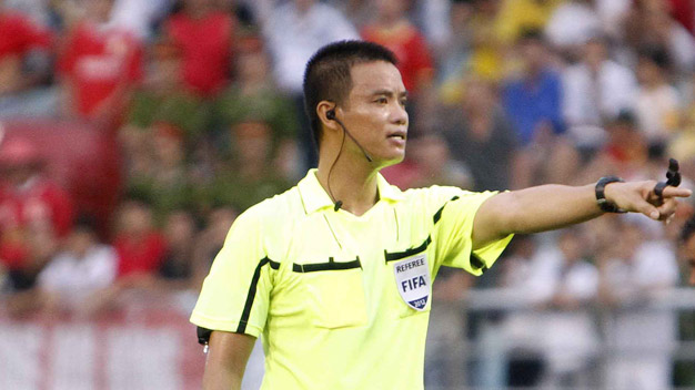 Trọng tài Võ Quang Vinh: “Làm trọng tài phải có  tâm lý vững vàng”