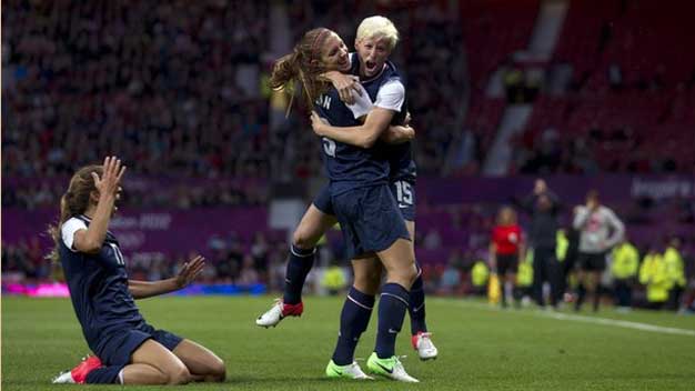 Bóng đá - Bán kết bóng đá nữ: Canada 3-3 Mỹ (hiệp phụ 0-1)