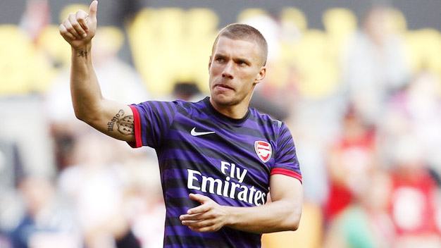 Arsenal: Quên Van Persie, chờ Podolski Arsenal: Quên Van Persie, chờ Podolski