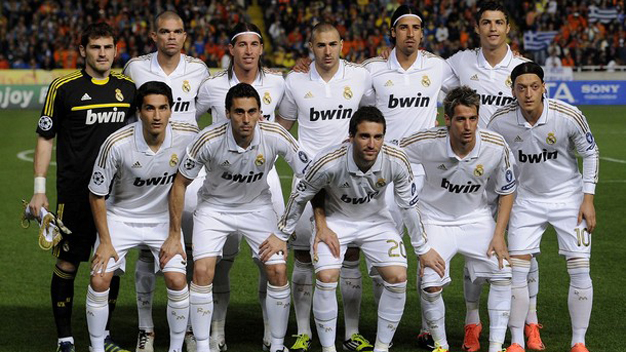 Real Madrid công bố số áo mùa giải 2012/13