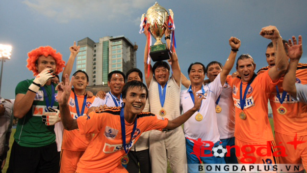 CHÙM ẢNH mới nhất đội tân vô địch V-League 2012 SHB.Đà Nẵng