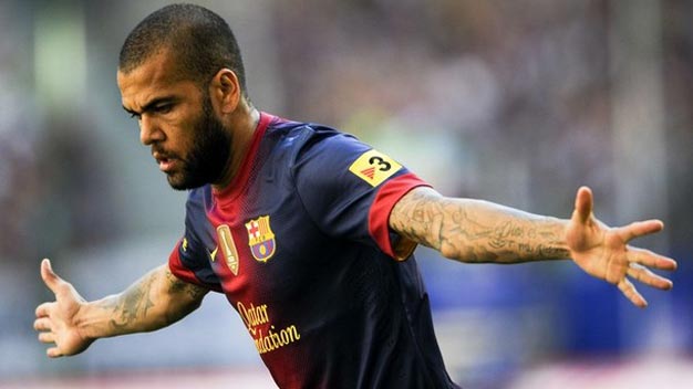 Dani Alves nổ tung trời sau chiến thắng của Barca