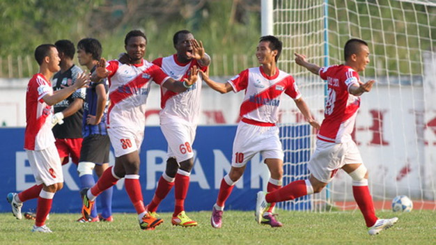 K.Kiên Giang 2-0 N.Sài Gòn: Vỡ òa niềm vui trụ hạng