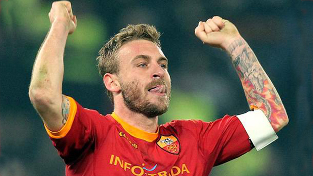 Roma tự tin giữ được De Rossi trước sức hút của M.C