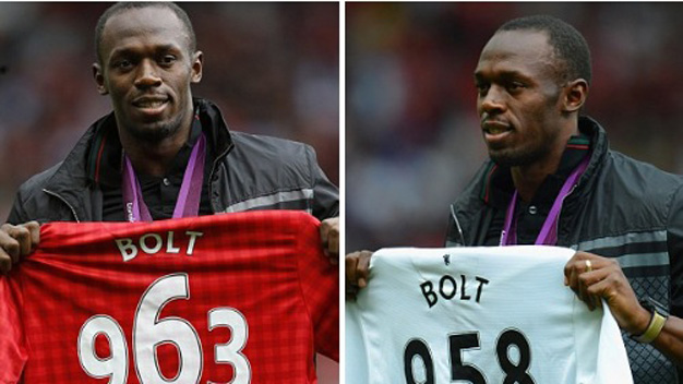 Usain Bolt chính thức ra mắt... Man United