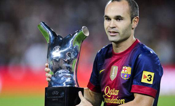 Iniesta: Giải thưởng thuộc về “gia đình Iniesta: Giải thưởng thuộc về “gia đình