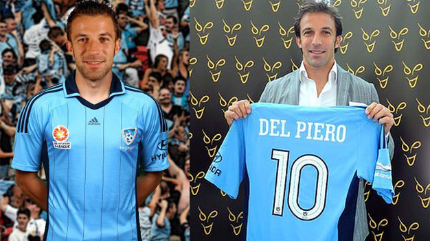 Liverpool tuột Del Piero vào tay Sydney FC