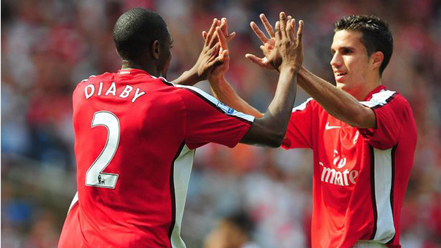 Van Persie là động lực để Diaby được như hôm nay Van Persie là động lực để Diaby được như hôm nay