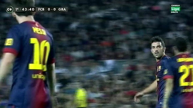 VIDEO: Messi quát mắng David Villa ngay trên sân VIDEO: Messi quát mắng David Villa ngay trên sân