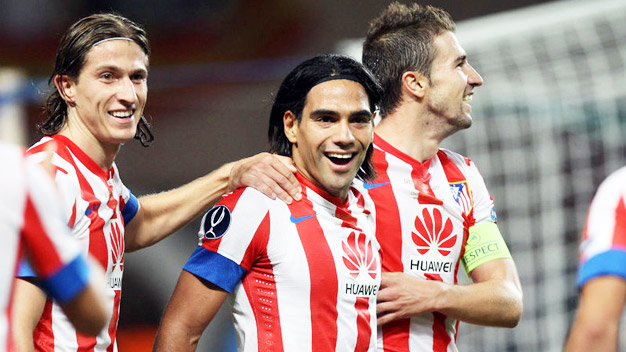 Bay cao với Falcao, Atletico bắt đầu mơ vô địch Bay cao với Falcao, Atletico bắt đầu mơ vô địch