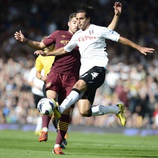 VIDEO: Hiệp một trận Fulham 1-1 Man City