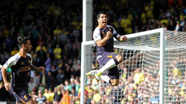 HLV Liverpool tán tụng người hùng hat-trick Suarez HLV Liverpool tán tụng người hùng hat-trick Suarez