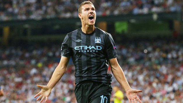 Dzeko, hung thần của Dortmund