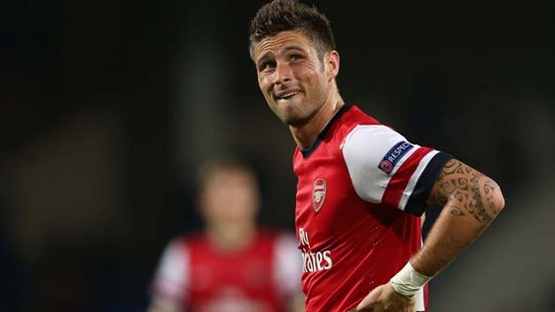 Arsenal: Giroud cần thời gian & sự kiên nhẫn Arsenal: Giroud cần thời gian & sự kiên nhẫn