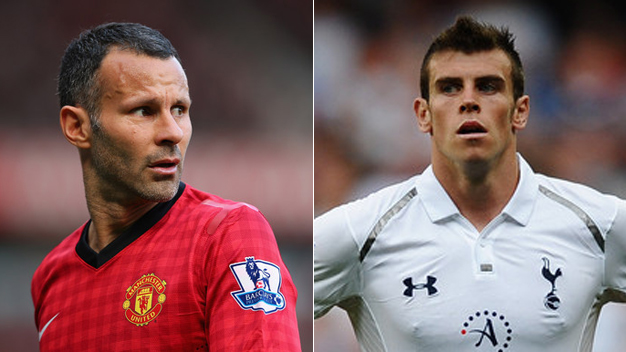 Gareth Bale ở đâu, nếu so với Ryan Giggs?