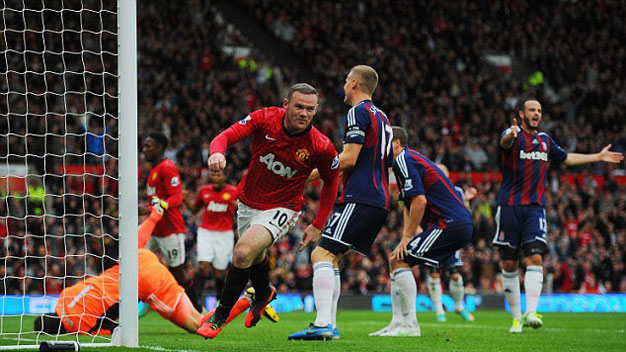 Rooney bực tức với hàng thủ ngớ ngẩn của M.U