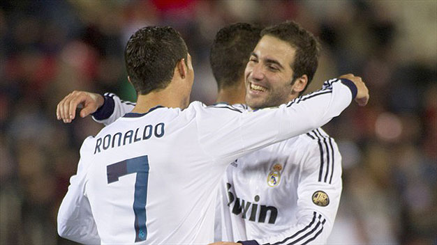 Higuain bất ngờ thành “đối tác” ăn ý của Cris Ronaldo Higuain bất ngờ thành “đối tác” ăn ý của Cris Ronaldo