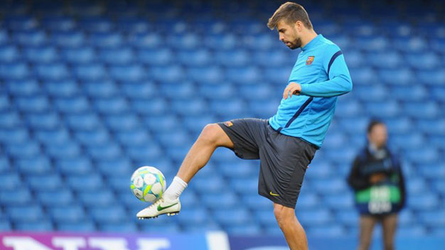 Barca hy vọng Pique trở lại giữa tuần này Barca hy vọng Pique trở lại giữa tuần này