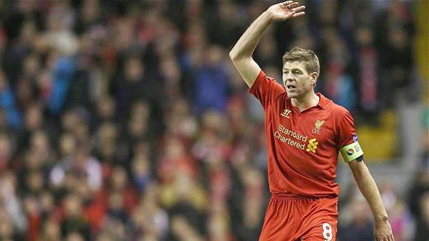 Gerrard cán mốc trận thứ 600 cho Liverpool