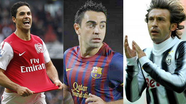 Arteta, Xavi, Pirlo… càng già chuyền bóng càng hay Arteta, Xavi, Pirlo… càng già chuyền bóng càng hay