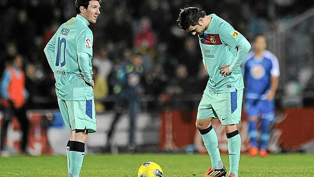 Messi và Villa lại hục hặc, Vilanova đau đầu Messi và Villa lại hục hặc, Vilanova đau đầu