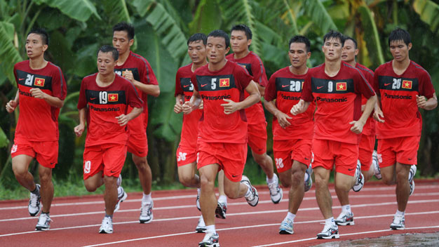 ĐT Việt Nam: Xáo trộn hết kế hoạch vì thời tiết xấu ĐT Việt Nam: Xáo trộn hết kế hoạch vì thời tiết xấu