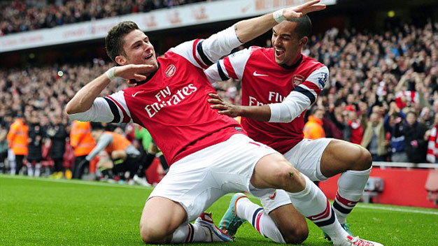 Arsenal 5-2 Tottenham: 