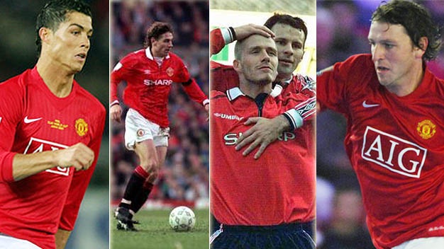 5 cầu thủ chạy cánh xuất sắc của M.U dưới thời Sir Alex