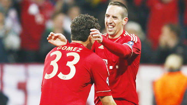 Bayern: Điểm tựa Ribery - Gomez