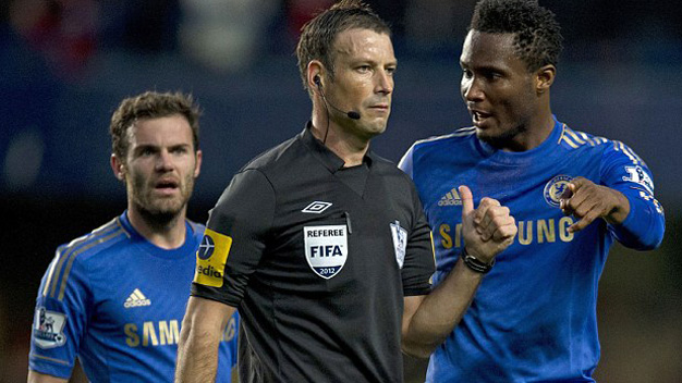 Clattenburg vô tội, Obi Mikel bị buộc tội Clattenburg vô tội, Obi Mikel bị buộc tội