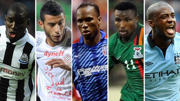 Danh sách rút gọn QBV châu Phi 2012: Có Drogba và Y.Toure Danh sách rút gọn QBV châu Phi 2012: Có Drogba và Y.Toure