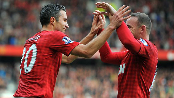 TRỰC TIẾP: M.U vs QPR: Rooney cặp van Persie