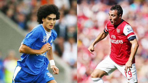 Everton - Arsenal: Ngày Fellaini đối đầu Cazorla