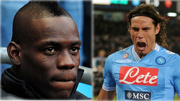 Cavani bất ngờ tuyên bố muốn đá cặp với Balotelli