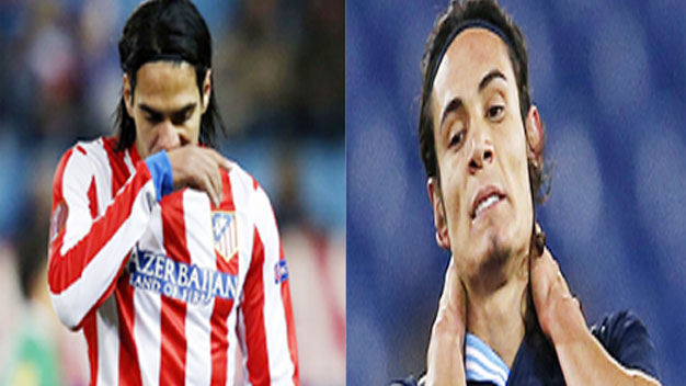 Europa League: Tiếc cho Cavani và Falcao!