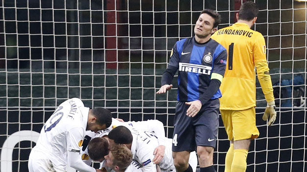 Europa League 2012/13: Inter suýt làm nên điều kỳ diệu