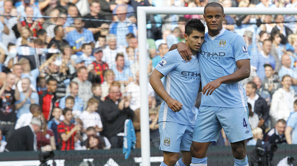 M.C đồng loạt đón Kompany, Aguero và Yaya Toure trở lại