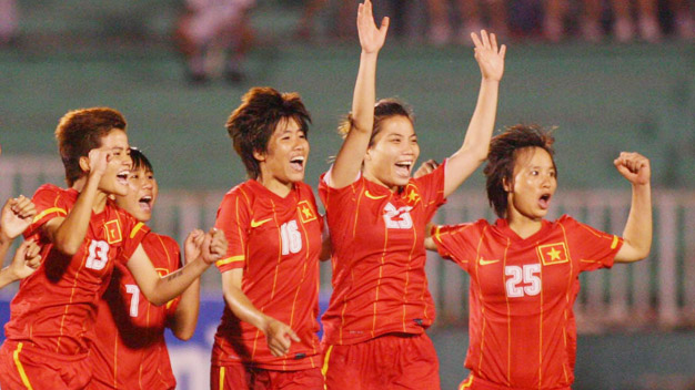 Bóng đá - Bảng C - VL Nữ Asian Cup 2014: Việt Nam đại thắng