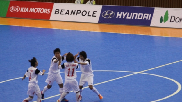 Asian Indoor Games: Đội tuyển nữ futsal VN thua đội nữ Thái Lan 1-4