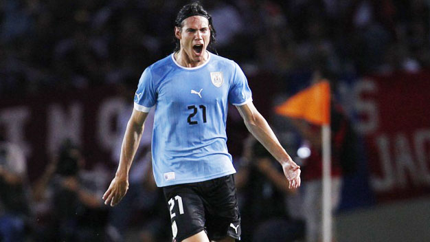 Uruguay thua, Cavani vẫn chiến thắng