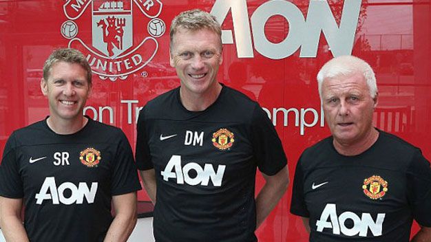 Những hình ảnh đầu tiên của David Moyes tại M.U