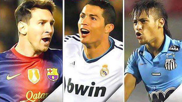 Neymar đến, Messi & Ronaldo không còn vô đối