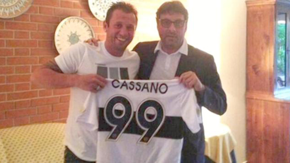 Parma đã có Cassano