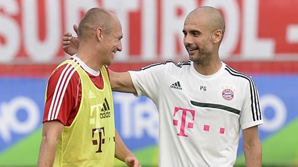 Guardiola “dọn chỗ” cho Robben