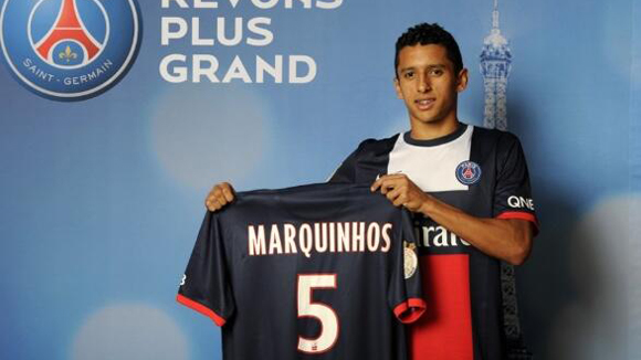 PSG ra mắt tân binh 35 triệu euro Marquinhos