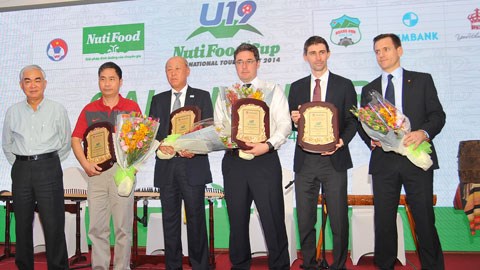 Chùm tin giải bóng đá U19 Quốc Tế 2014 - Cúp Nutifood ngày 8/1