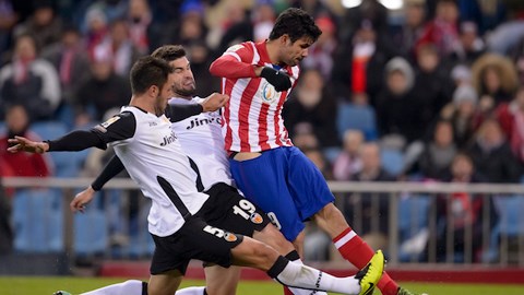 Atletico Madrid 2-0 Valencia: Bắn hạ 