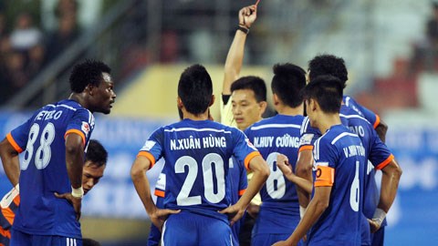 Chùm tin V-League 2014 ngày 25/1